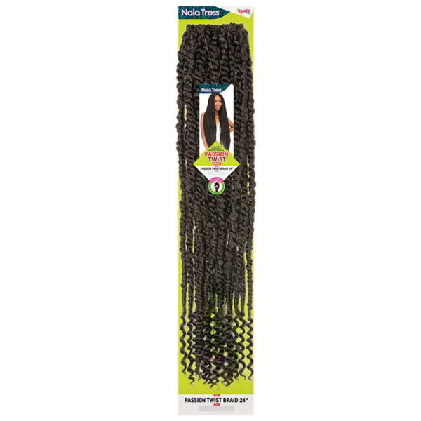 Janet Collection Nala Tress Pre-Looped Crochet Braid - PASSION TWIST BRAID 24" 3X - Image 5