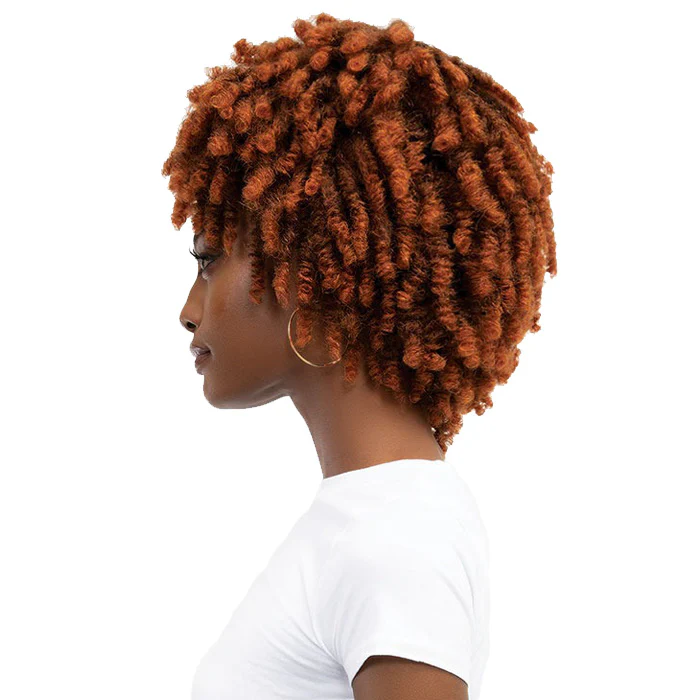 Janet Collection Natural Curly Full Wig - NATURAL AFRO KANE - Image 3
