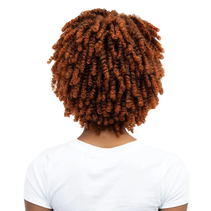 Janet Collection Natural Curly Full Wig - NATURAL AFRO KANE - Image 4