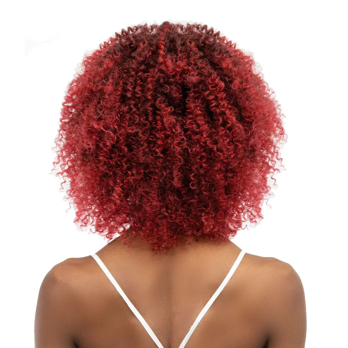 Janet Collection Natural PREMIUM Synthetic Afro Wig - Leon - Image 5