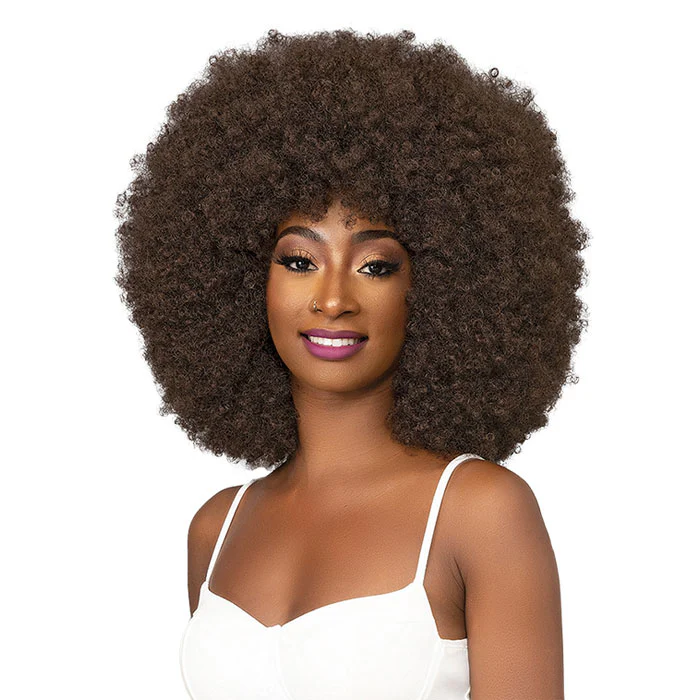Janet Collection Natural Curly Full Wig - AFRO BADU - Image 3