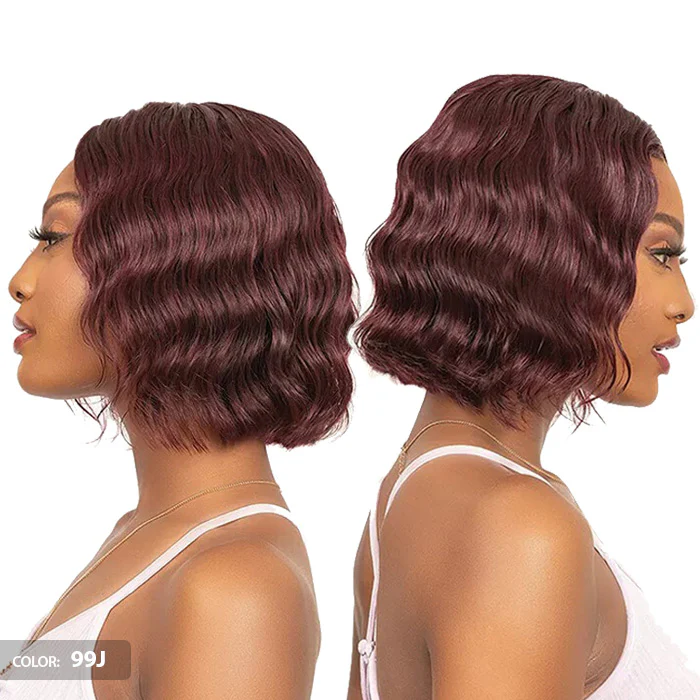 Janet Collection Natural Deep Part Wig 100% Natural Virgin Remy Human Hair Lace Front Wig - OKSANA - Image 5