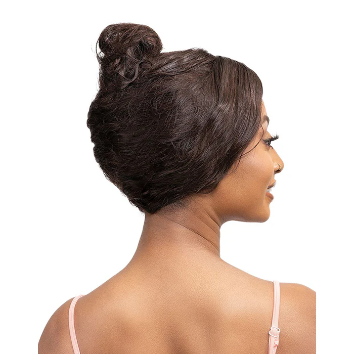Janet Collection Natural Glueless 100% Virgin Remy Human Hair HD 360 Lace 13x4 Front Wig - HAYDEN - Image 4