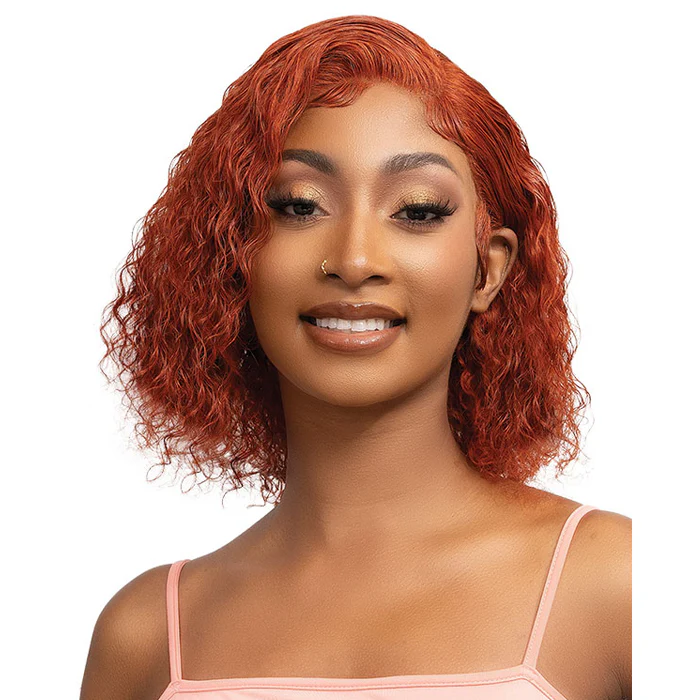 Janet Collection Natural Glueless 100% Virgin Remy Human Hair HD Lace 13x4 Front Wig - OKSANA - Image 2