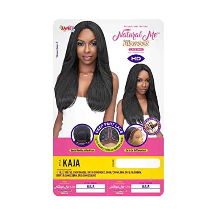 Janet Collection Natural Me Blowout HD Deep Part Lace Wig - KAJA - Image 3