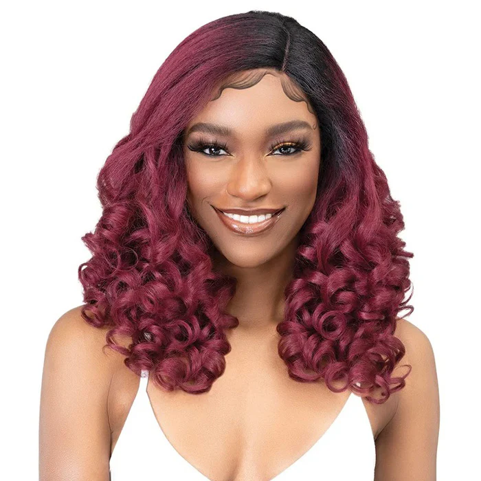 Janet Collection Natural Me Blowout HD Lace Front Wig - JASMINA