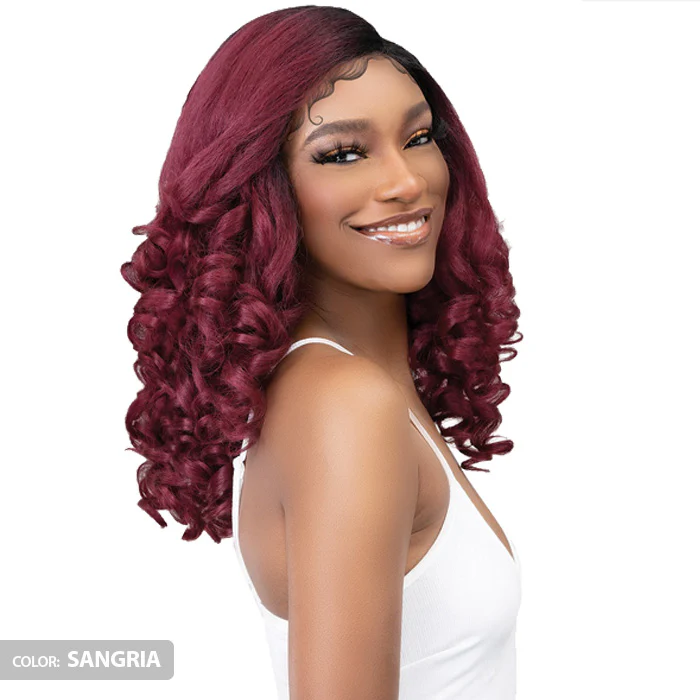 Janet Collection Natural Me Blowout HD Lace Front Wig - JASMINA - Image 5