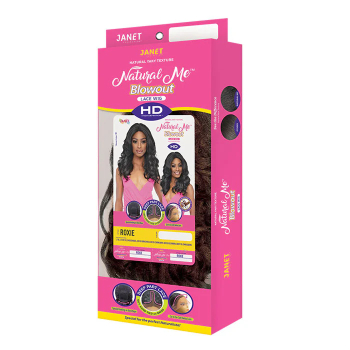 Janet Collection Natural Me Blowout Premium Synthetic Lace Wig - ROXIE - Image 6