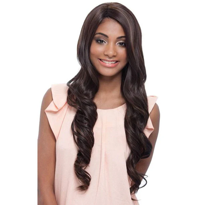 Janet Collection Natural Super Flow Deep Part Lace Wig - ELVEEN