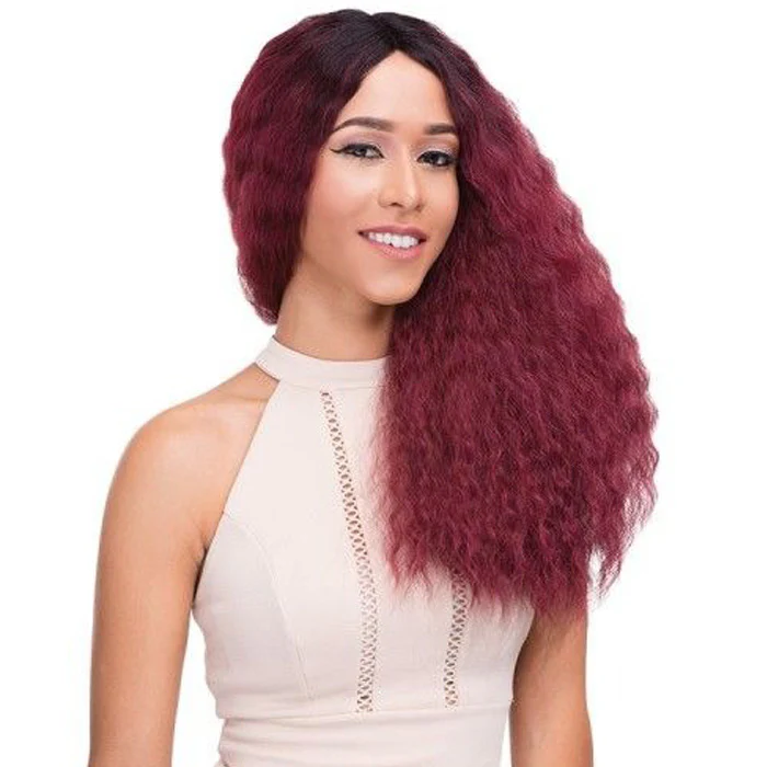 Janet Collection Natural Super Flow Deep Part Lace Wig - FRENCH - Image 3