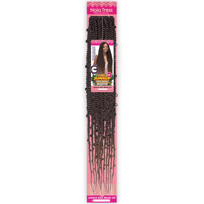 Janet Collection Pre-Looped Crochet Braids - JUNGLE BOX BRAID 30" - Image 4