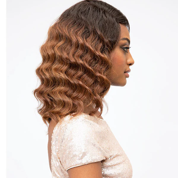 Janet Collection Synthetic Hair Extended Lace Part Wig - ELLA - Image 3