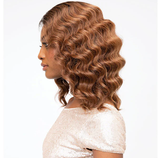 Janet Collection Synthetic Hair Extended Lace Part Wig - ELLA - Image 4