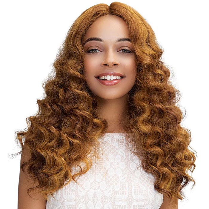 Janet Collection Premium Fiber Extended Lace Deep Part Wig - GABRIELA - Image 2