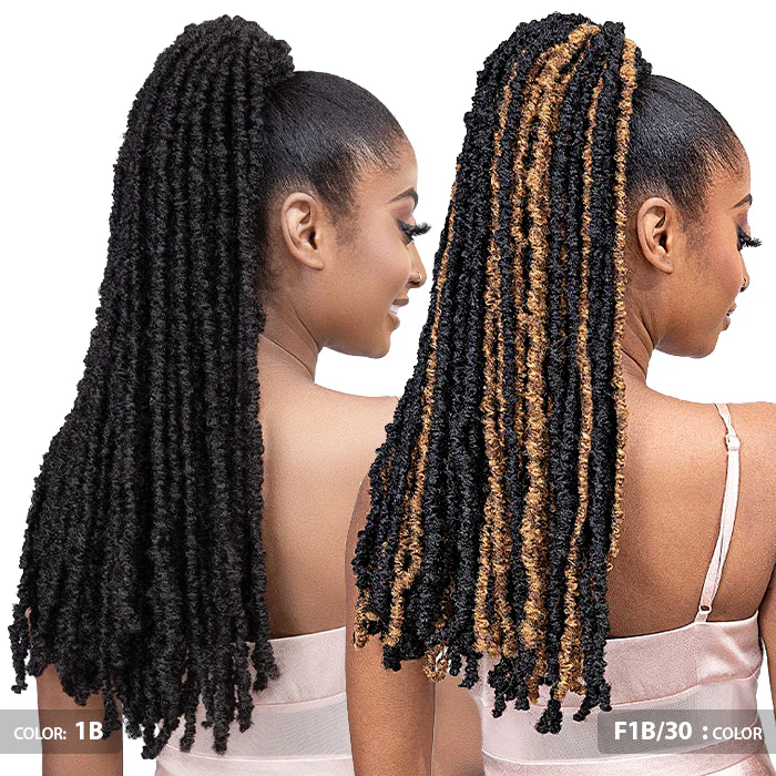 Janet Collection Remy Illusion Braid Ponytail - UTICA 24" - Image 2