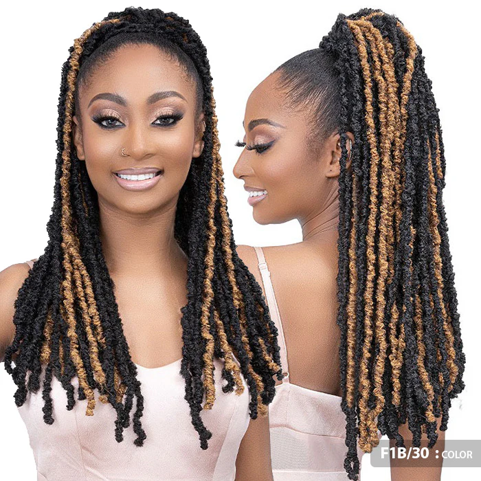 Janet Collection Remy Illusion Braid Ponytail - UTICA 24" - Image 5