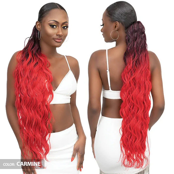 Janet Collection Remy Illusion Ponytail - BODY 32" - Image 2