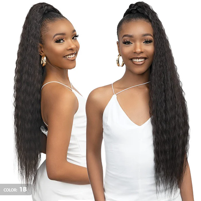 Janet Collection Remy Illusion Ponytail - S/FRENCH 32" - Image 3