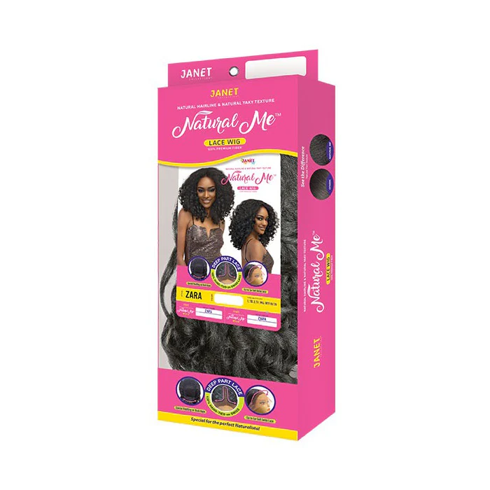 Janet Collection Synthetic Natural Me Lite Lace Wig - ZARA - Image 6
