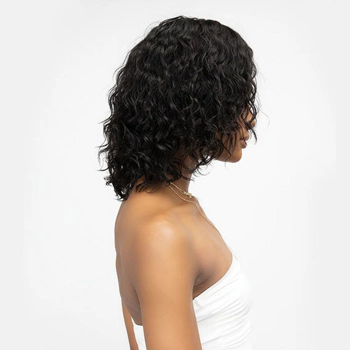 Janet Collection Virgin Remy Indian Hair Luscious Lace Wig - WET N WAVY KHLOE - Image 4