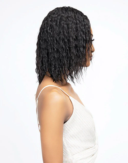 Janet Collection Virgin Remy Indian Hair LUSCIOUS WET N WAVY LACE WIG - RIRI - Image 4