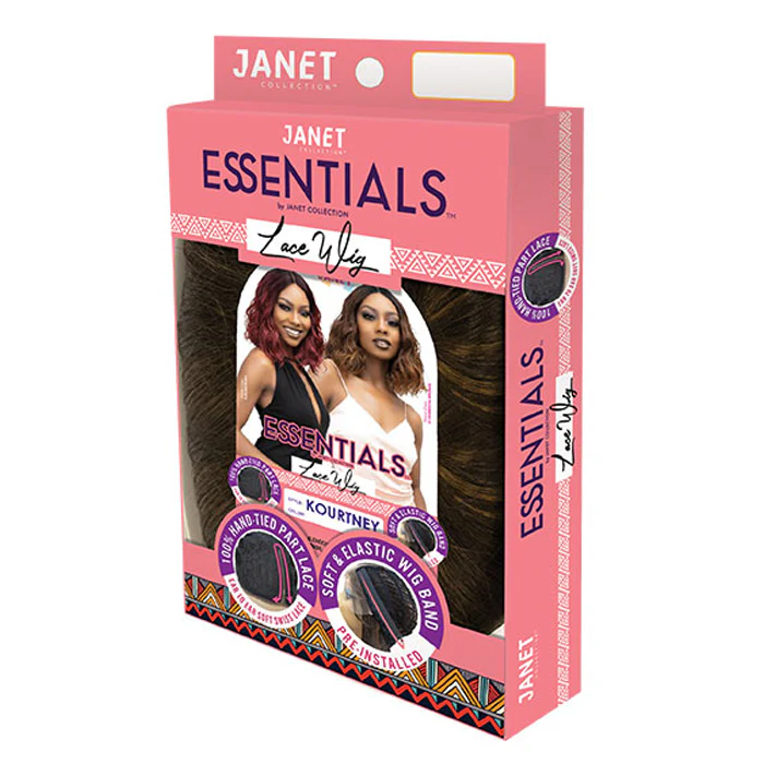 Janet Essentials Hand-Tied Lace Part Wig - KOURTNEY - Image 6