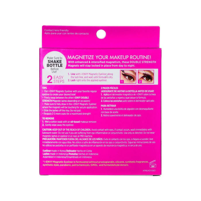 Kiss i-ENVY Quick & Easy Magnetic Liner & Lash - WISPY 03 KPMLK04 - Image 6