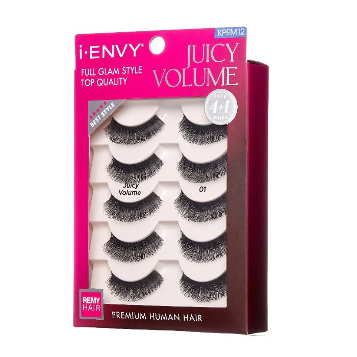 Kiss i-envy Remy Hair Eyelashes - JUICY VOLUME MULTI PACK - Image 2