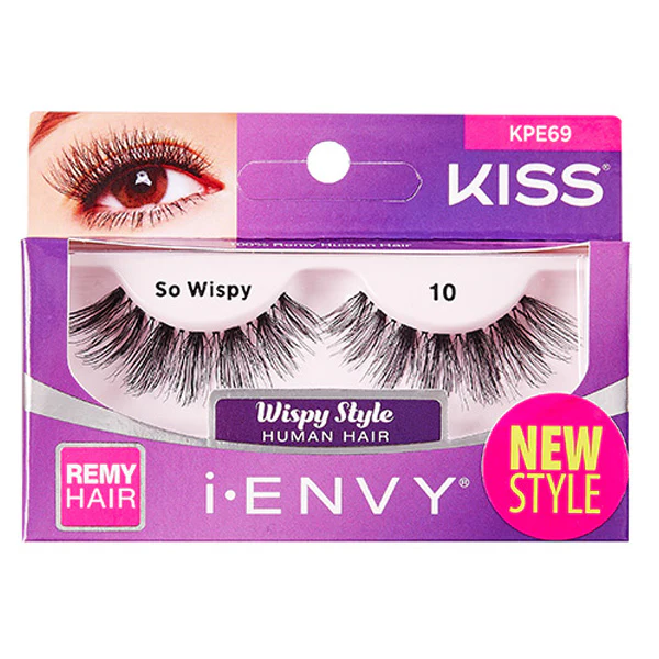 Kiss i-Envy Remy Hair Eyelashes - SO WISPY - Image 6