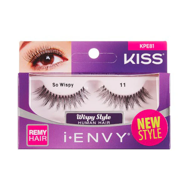 Kiss i-Envy Remy Hair Eyelashes - SO WISPY - Image 7