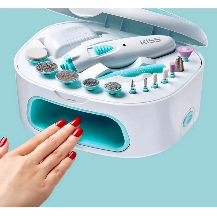 Kiss New York Power File x Nail Dryer - ALL IN ONE NAIL KIT - Image 3