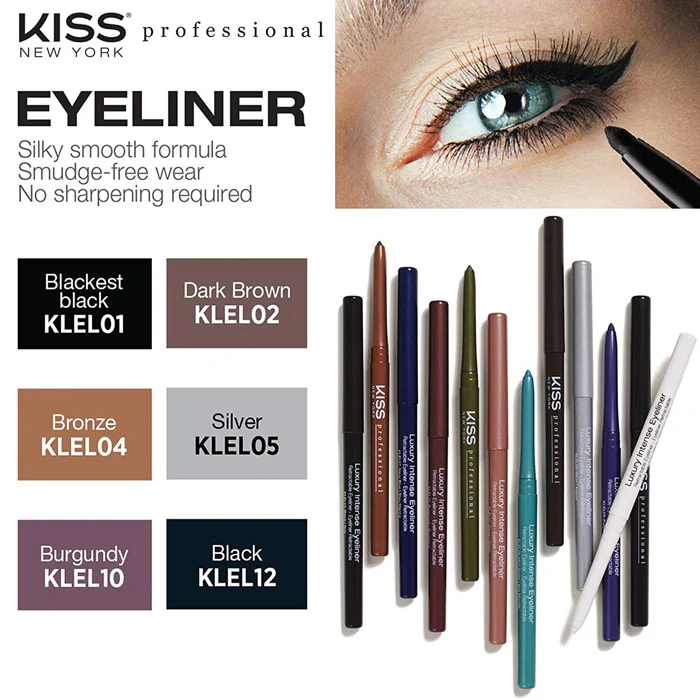 Kiss New York Professional Luxury Intense Eyeliner - Image 2
