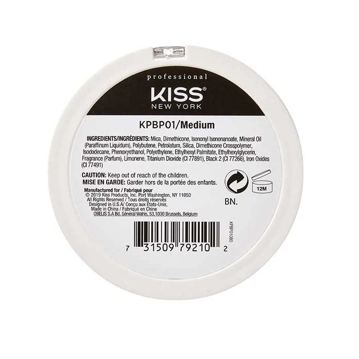 Kiss New York Professional Pro Touch Glow & Bronze Powder - FOR FACE & BODY 0.56 oz - Image 5