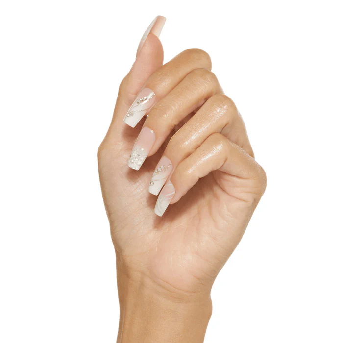 KISS Premium Classy Nails - Crystal Crown - Image 2