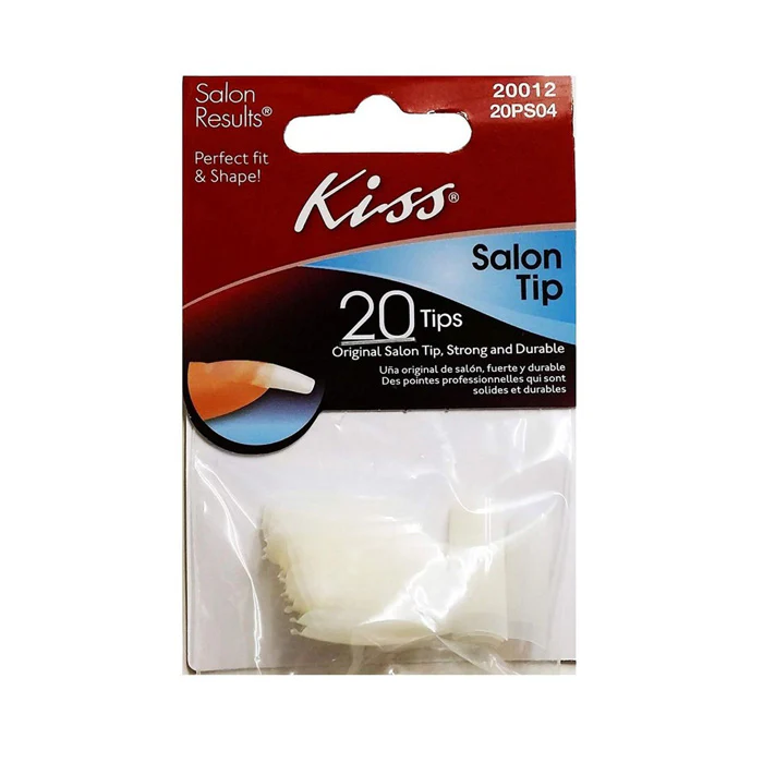 Kiss Professional Salon Acrylic Tips -20 pcs - Image 3