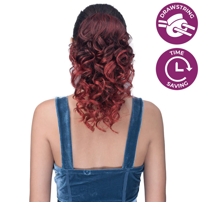 Laude & Co Drawstring Ponytail - SPRING CURL 14 - Image 2