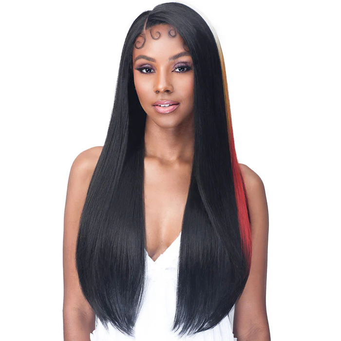 Laude & Co Human Hair Blend Glueless HD 13x4 Lace Front Wig - ISABELLA - Image 2