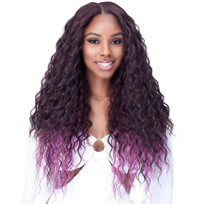 Laude & Co Human Hair Blend Glueless HD 13x4 Lace Front Wig - JOSEPHINE