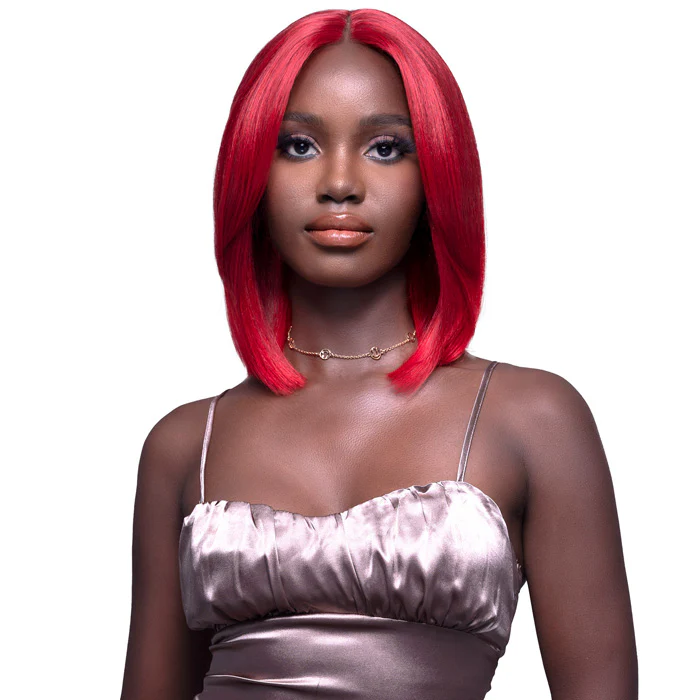 Laude & Co Human Hair Blend HD 4" Deep Part Lace Front Wig - ZAINAB