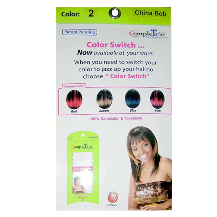 Lord & Cliff Complete 3 Hair Pieces Weaving System - COMPLETRIO CHINA BOB - Image 2