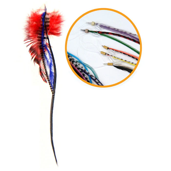 Lord & Cliff Feather Fusion Hair Extension w/ link