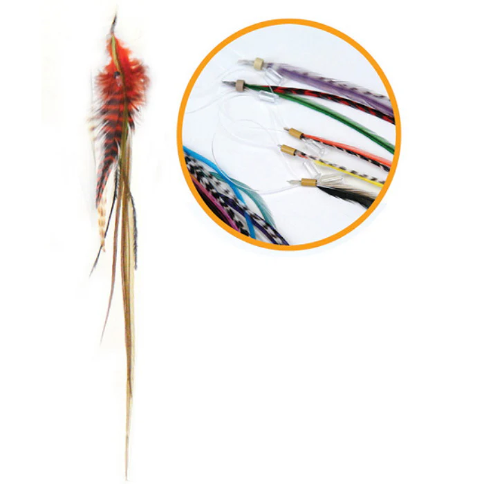 Lord & Cliff Feather Fusion Hair Extension w/ link - Image 3