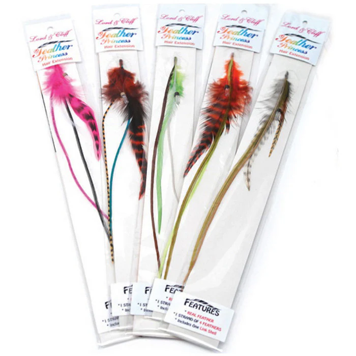 Lord & Cliff Feather Fusion Hair Extension w/ link - Image 4