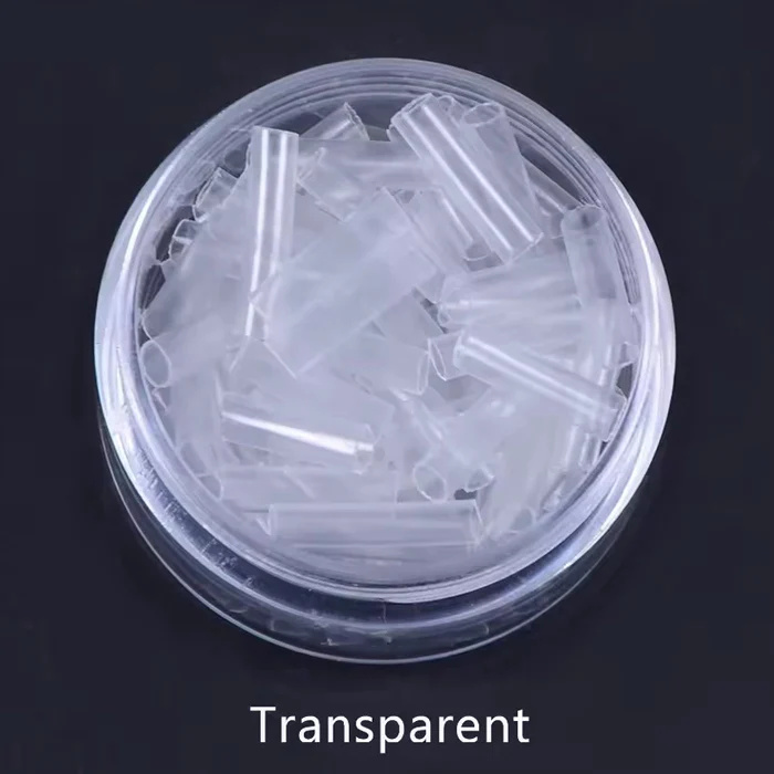 Lord & Cliff Micro Links Tube - SHRINKABLE (CLEAR) 500 Pcs - Image 3