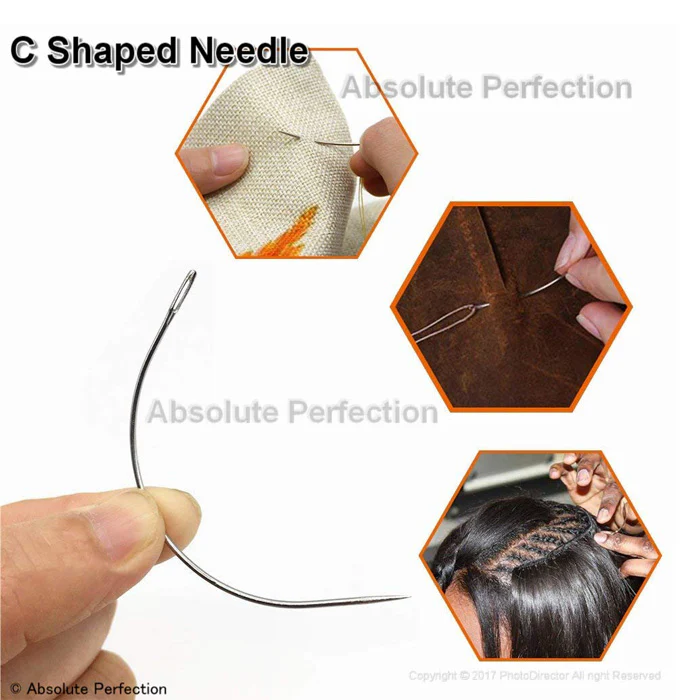 Magic Thread & Three Needles Weaving Combo Black - Image 3