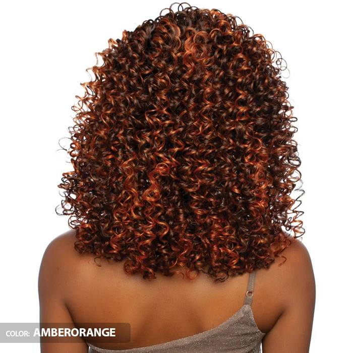 Mane Brown Sugar Skin Bond Lace Pre-Handtied Human Hair Blend 13x6 Lace Front Wig - BSSB207 GLUELESS 03 - Image 5