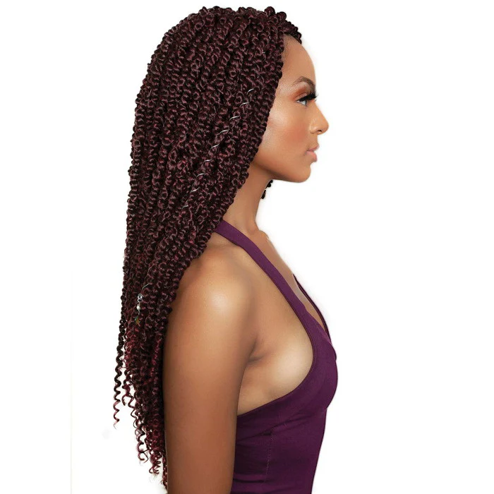 Mane Concept Afri Naptural Pre-Looped Crochet Braid - TWB112 GORGEOUS PASSION TWIST 20" - Image 2