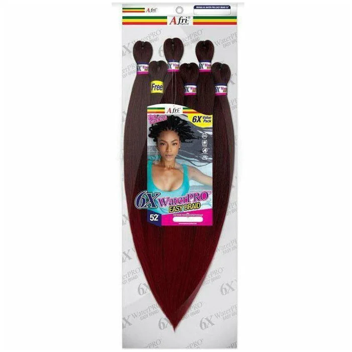 Mane Concept Afri Naptural Pre Stretched Braid - BRD602 6X WATER PRO EASY BRAID 52" - Image 2