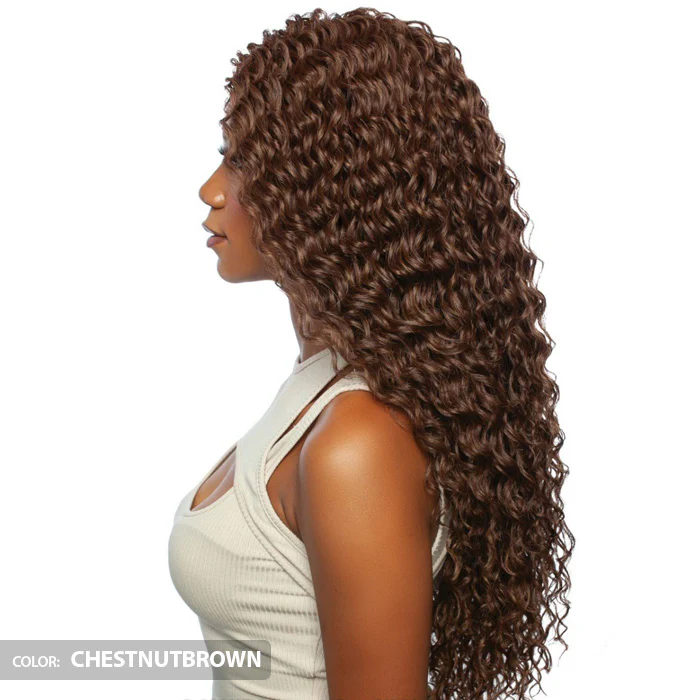Mane Concept Brown Sugar Skinbond Lace Glueless 9"x6" Pre-Plucked HD Lace Front Wig - BSSB204 - Image 4