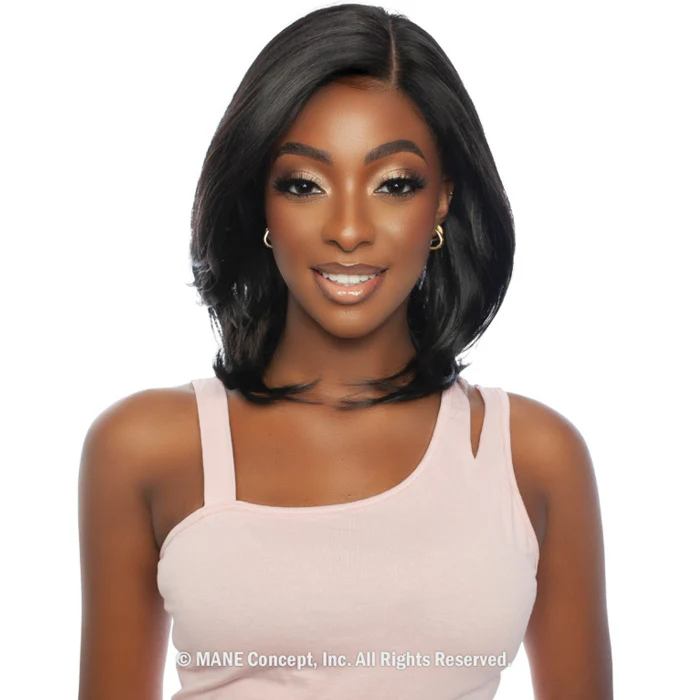 Mane Concept Brown Sugar Skinbond Lace Glueless HD 13+4 Lace Part Wig - BSSB227 LACE 01 - Human Hair Blend